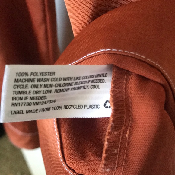 Prologue Burnt Orange Blouse - Picture 5 of 5